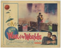 3r1475 WAR OF THE WORLDS LC #1 R1965 Gene Barry & Ann Robinson during attack, different & rare!