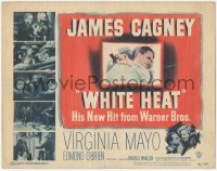 3r0961 WHITE HEAT TC 1949 James Cagney is Cody Jarrett, classic film noir, top of the world, Ma!