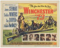 3r0966 WINCHESTER '73 TC 1950 James Stewart, Shelley Winters, Dan Duryea, the gun that won the West!