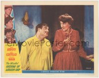 3r1488 WISTFUL WIDOW OF WAGON GAP LC #5 1947 great c/u of Lou Costello smiling at Marjorie Main!
