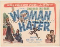 3r0972 WOMAN HATER TC 1949 Stewart Granger & Feuillere hate each other but fall in love!