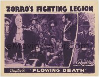 3r1500 ZORRO'S FIGHTING LEGION chapter 8 LC 1939 strange image with guy in armor & bandaged soldier!