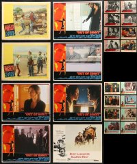 3s0352 LOT OF 40 LOBBY CARDS 1950s-1990s incomplete sets from a variety of different movies!