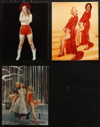 3s0154 LOT OF 3 MARILYN MONROE 11X14 REPRO PHOTOS 1980s two movie scenes + topless cowgirl!