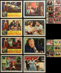 3s0357 LOT OF 30 LOBBY CARDS FROM BETTE DAVIS MOVIES 1940s-1960s incomplete sets from her movies!