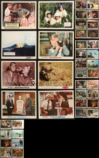 3s0351 LOT OF 40 LOBBY CARDS FROM WALT DISNEY MOVIES 1950s-1970s a variety of incomplete sets!