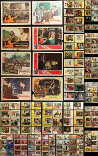 3s0257 LOT OF 378 MOSTLY 1960S LOBBY CARDS 1960s incomplete sets from a variety of different movies!