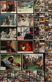 3s0276 LOT OF 186 1980S LOBBY CARDS 1980s great scenes from a variety of different movies!