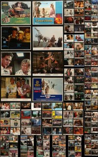 3s0275 LOT OF 190 1980S LOBBY CARDS 1980s great scenes from a variety of different movies!