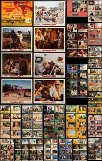 3s0284 LOT OF 169 1970S LOBBY CARDS 1970s mostly complete sets from a variety of different movies!