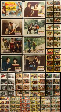 3s0298 LOT OF 144 COWBOY WESTERN LOBBY CARDS 1940s-1960s complete & incomplete sets!