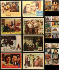 3s0360 LOT OF 28 LOBBY CARDS 1940s-1970s great scenes from a variety of different movies!
