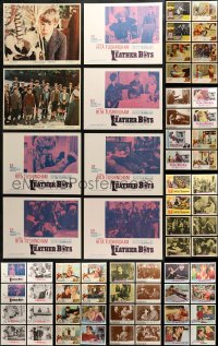 3s0324 LOT OF 102 1960S LOBBY CARDS 1960s mostly complete sets from a variety of different movies!