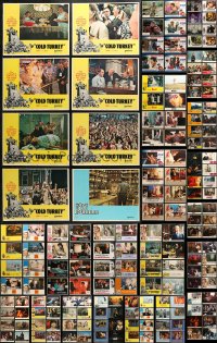 3s0258 LOT OF 374 MOSTLY 1970S-80S LOBBY CARDS 1970s-1980s incomplete sets from a variety of movies!