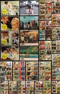 3s0260 LOT OF 298 MOSTLY 1960S LOBBY CARDS 1960s incomplete sets from a variety of movies!