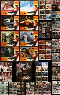 3s0283 LOT OF 174 1980S AND NEWER LOBBY CARDS 1980s-2000s complete sets from a variety of movies!