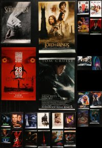 3s0601 LOT OF 26 UNFOLDED MINI POSTERS 1990s-2000s great images from a variety of different movies!