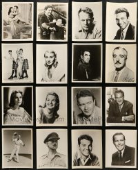 3s0563 LOT OF 16 8X10 STILLS 1950s a variety of great portraits & movie scenes!