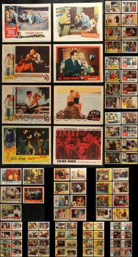 3s0325 LOT OF 101 1940S-50S LOBBY CARDS 1940s-1950s incomplete sets from a variety of movies!