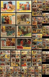 3s0281 LOT OF 175 1950S LOBBY CARDS 1950s great scenes from a variety of different movies!