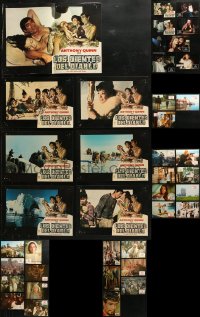 3s0466 LOT OF 56 SPANISH LOBBY CARDS 1960s-1980s a variety of great movie scenes!