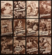 3s0480 LOT OF 12 GERMAN PROGRAMS 1950s different images from a variety of movies!