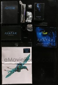 3s0418 LOT OF 11 AVATAR AND TERMINATOR MOVIE PROMO ITEMS 2000s stickers, compass, keychain & more!