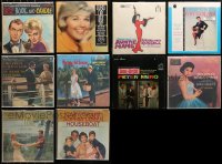 3s0019 LOT OF 10 33 1/3 RPM MOVIE SOUNDTRACK RECORDS 1950s-1970s music from a variety of movies!