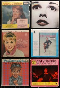 3s0017 LOT OF 10 33 1/3 RPM RECORDS 1950s-1970s Debbie Reynolds, Judy Garland, Connie Stevens!