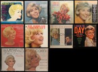 3s0016 LOT OF 10 DORIS DAY 33 1/3 RPM RECORDS 1960s albums sung by the famous actress!