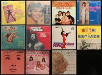 3s0015 LOT OF 11 33 1/3 RPM MOVIE SOUNDTRACK RECORDS 1950s-1960s music from a variety of movies!