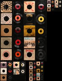 3s0540 LOT OF 15 45 RPM RECORDS IN SLEEVES 1950s great music from a variety of different artists!
