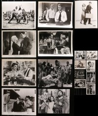 3s0561 LOT OF 17 1950S 8X10 STILLS 1950s great scenes from a variety of different movies!