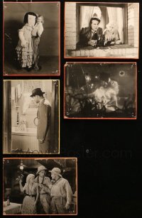 3s0588 LOT OF 5 JEAN HARLOW 7X10 STILLS 1930s great images of the blonde Hollywood legend!