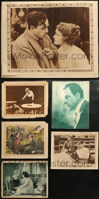 3s0399 LOT OF 5 SILENT LOBBY CARDS 1910s-1920s scenes from a variety of movies!
