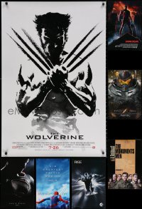 3s0857 LOT OF 7 UNFOLDED DOUBLE-SIDED 27X40 ONE-SHEETS 2000s-2010s cool movie images!