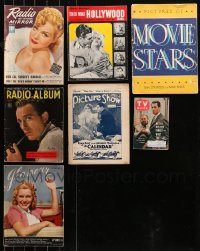 3s0441 LOT OF 7 MAGAZINES 1930s-1960s filled with great images & articles!