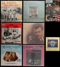 3s0012 LOT OF 13 33 1/3 RPM MOSTLY RADIO SHOW RECORDS 1970s-1980s Cary Grant, Clark Gable & more!