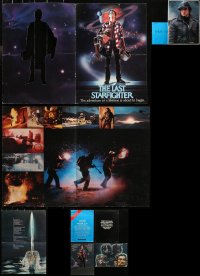 3s0004 LOT OF 4 PROMO BROCHURES 1970s-1980s from a variety of different movies, inluding The Thing!