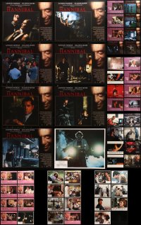 3s0342 LOT OF 55 LOBBY CARDS 1980s-2000s mostly complete sets from a variety of different movies!
