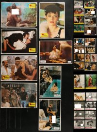 3s0355 LOT OF 34 YUGOSLAVIAN SEXPLOITATION LOBBY CARDS 1970s-1980s sexy scenes with nudity!