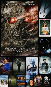 3s0841 LOT OF 17 UNFOLDED MOSTLY DOUBLE-SIDED 27X40 ONE-SHEETS 2000s-2010s cool movie images!