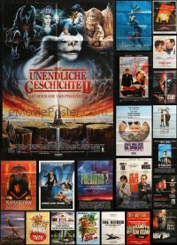 3s0472 LOT OF 30 FOLDED GERMAN A1 POSTERS 1970s-1990s great images from a variety of movies!