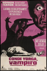3t0003 COUNT YORGA VAMPIRE Argentinean 1970 artwork of the mistresses of the deathmaster feeding!