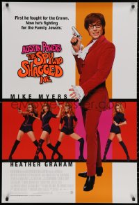 3t0745 AUSTIN POWERS: THE SPY WHO SHAGGED ME 1sh 1999 Mike Myers, super sexy Heather Graham!