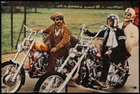 3t0585 EASY RIDER 25x37 Dutch commercial poster 1970 Fonda, Nicholson & Hopper on motorcycles!