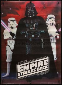 3t0593 EMPIRE STRIKES BACK 20x28 commercial poster 1980 Darth Vader with Stormtroopers!