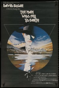 3t0179 MAN WHO FELL TO EARTH reproduction poster 1976 Roeg, different art of David Bowie by Vic Fair
