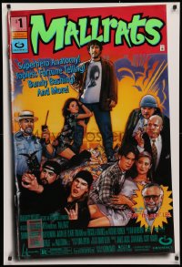 3t0981 MALLRATS DS 1sh 1995 Kevin Smith, Snootchie Bootchies, Stan Lee, comic artwork by Drew Struzan