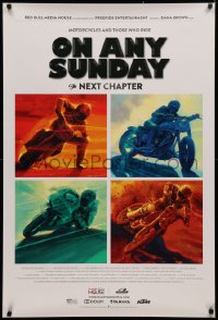 3t1012 ON ANY SUNDAY THE NEXT CHAPTER DS 1sh 2014 really cool and different artwork of motorcycles!